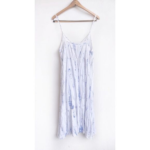 Rails Delilah Cloud Tie Dye Dress White and Blue Size XL - Picture 3 of 13